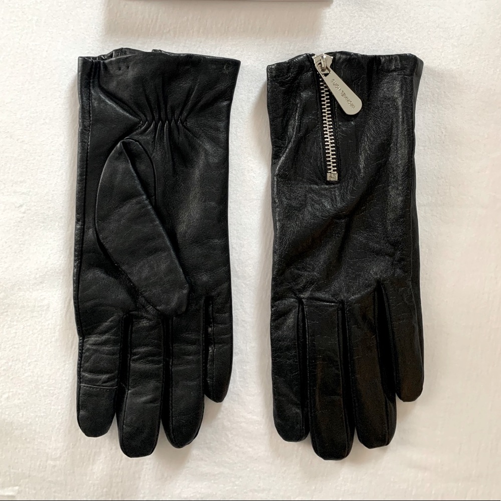 Michael Kors Leather Gloves